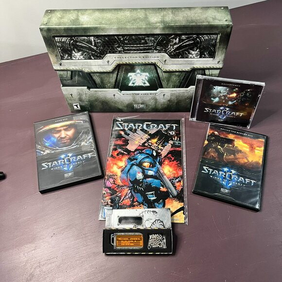 StarCraft II 2: Wings of Liberty Collector's Edition ( PC, 2010)